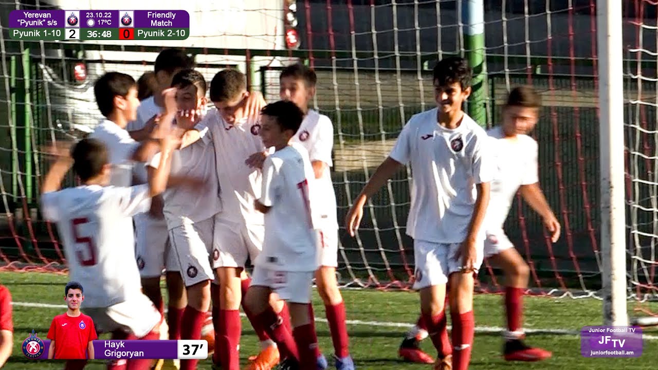 Pyunik 1-10 (3-0) Pyunik 2-10 (23.10.22) Friendly Match