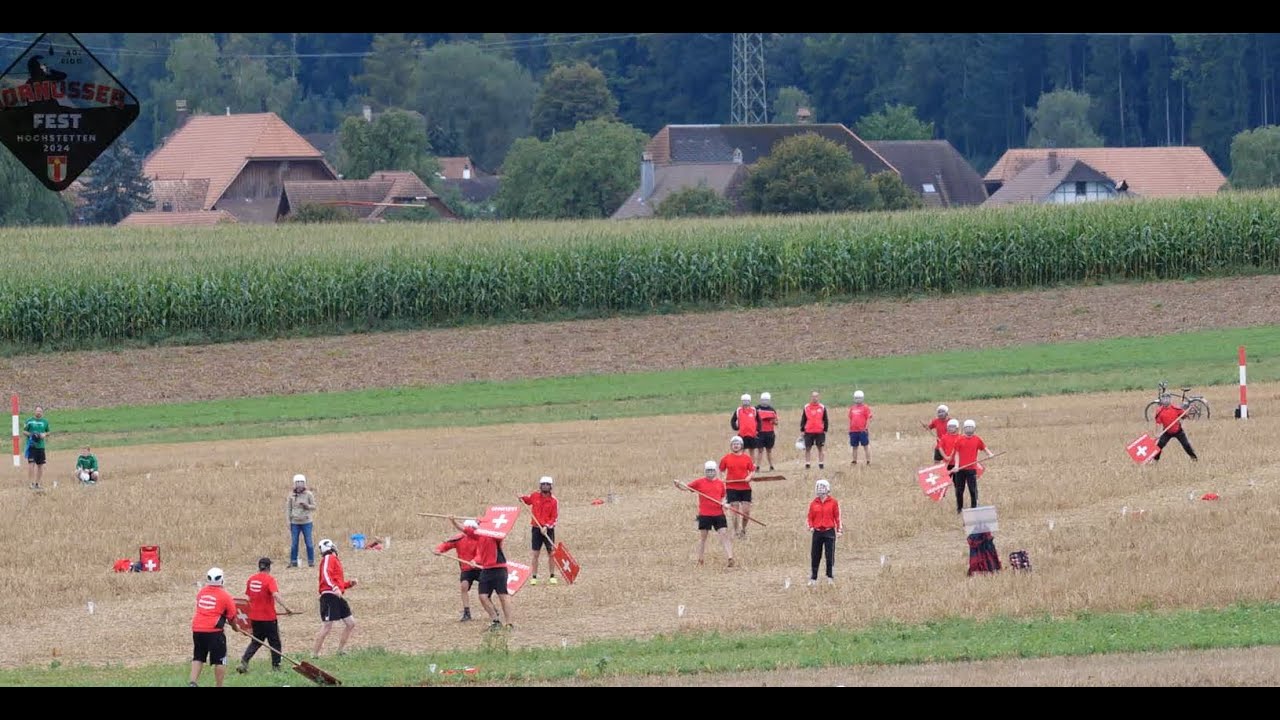 40. Eidg. Hornusserfest in Höchstetten 2024, 3. Tag