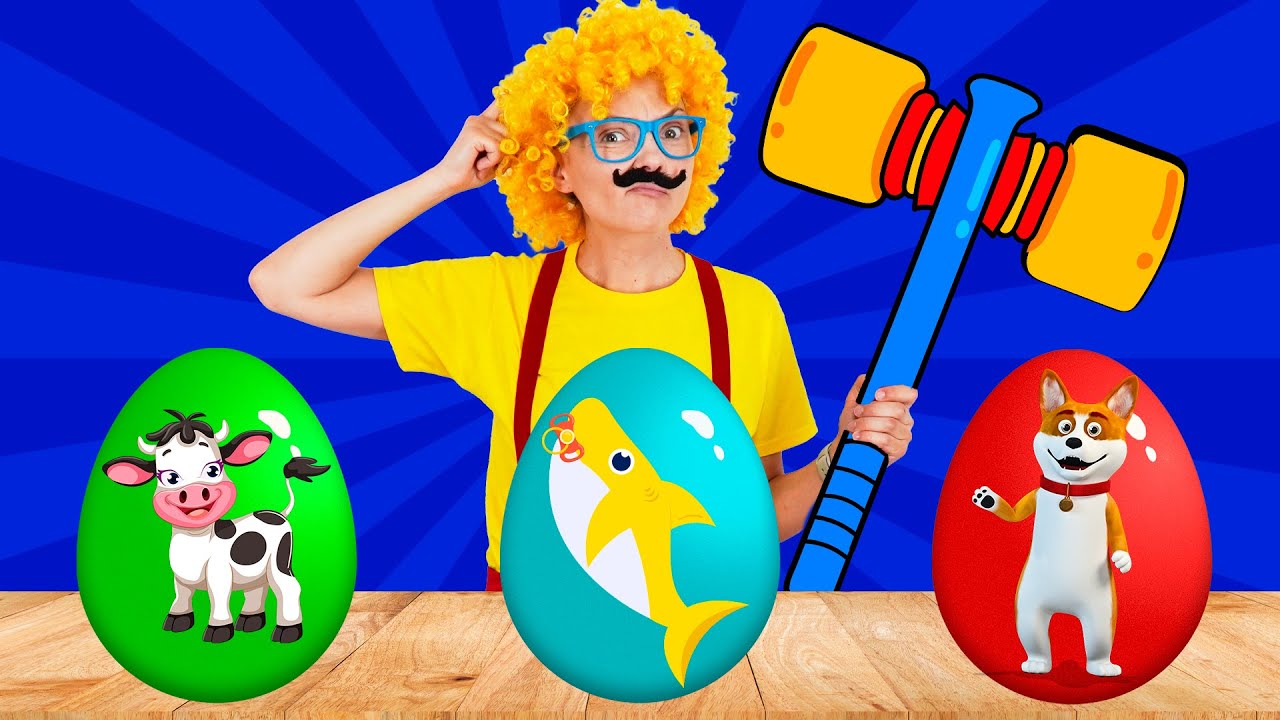 Surprise Eggs Kids Songs | Do Re Mi | Nursery Rhymes