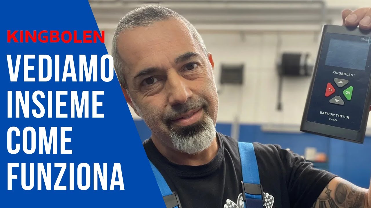 Kingbolen BM580 Tester batteria avviamento e alternatore