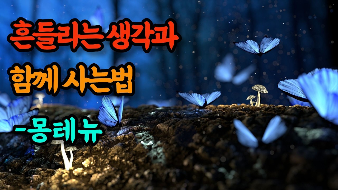 흔들리는 생각과 함께 사는법 #마음이편해지는시간 #수면유도 #시니어라디오 #수면오디오