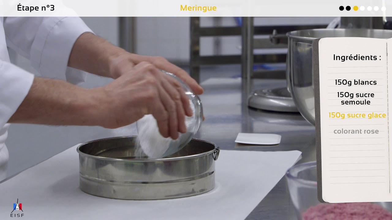 EISF - Meringue Suisse - CAP Pâtissier