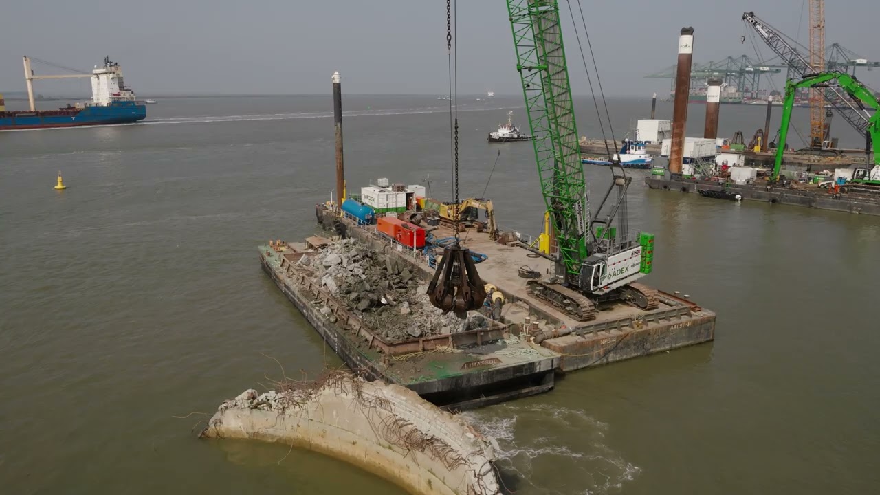 An update on the latest works at the Europa Terminal (Port of Antwerp-Bruges)
