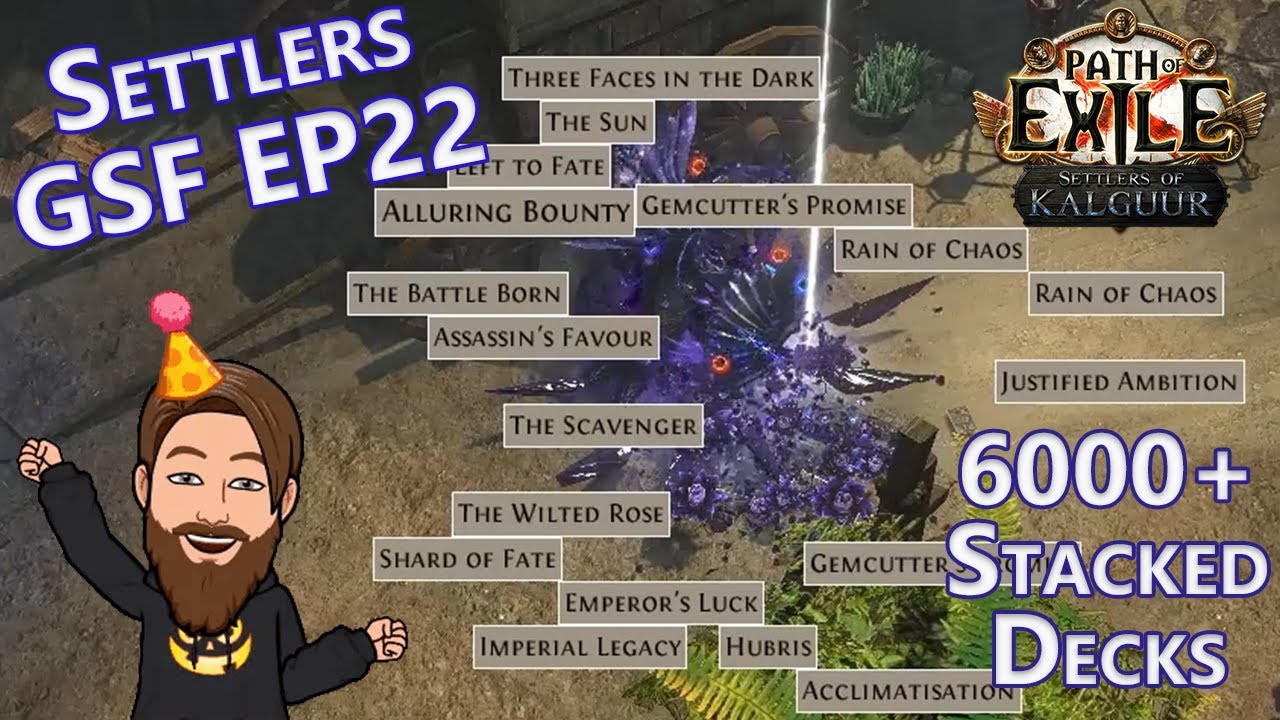 Opening 6000+ Stacked Decks - Settlers GSF EP 22