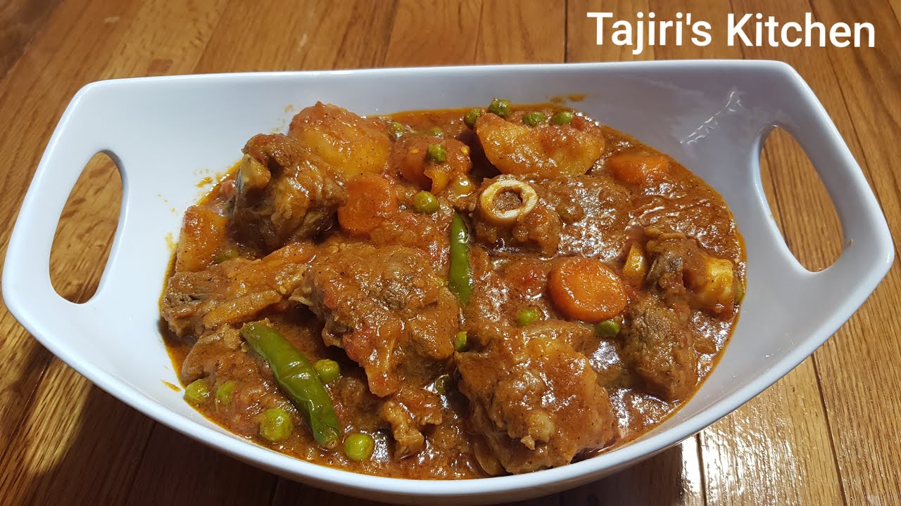 MCHUZI WA NYAMA YA KUKAANGA /JINSI YA KUPIKA ROSTI YA NYAMA / MUTTON CURRY RECIPE