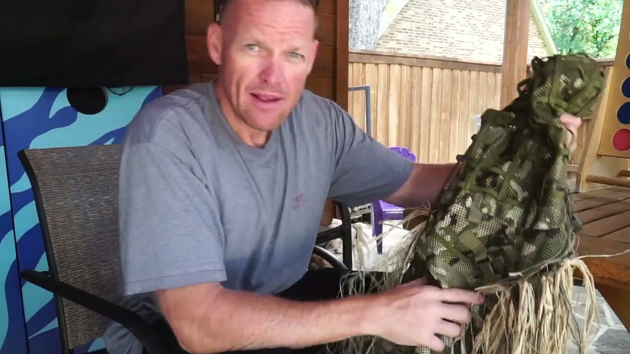 Make your own bowhunting Ghillie suit!