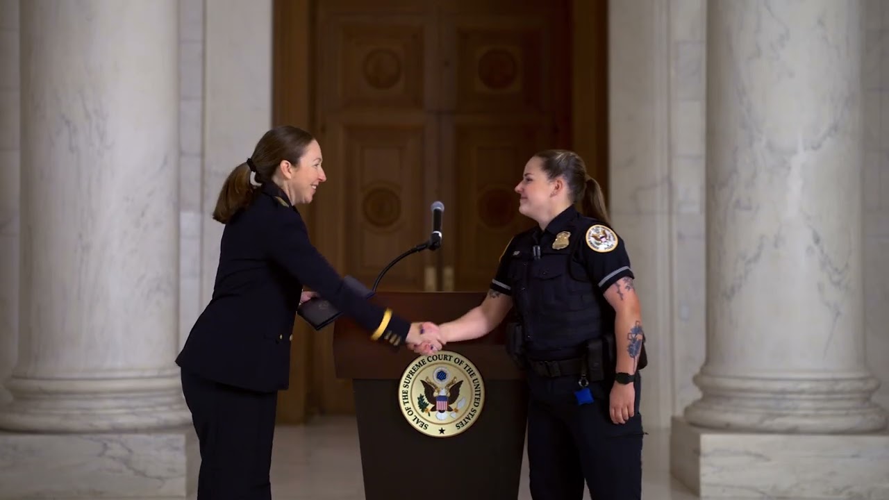 The Supreme Court of the United States Police Department Anthem
