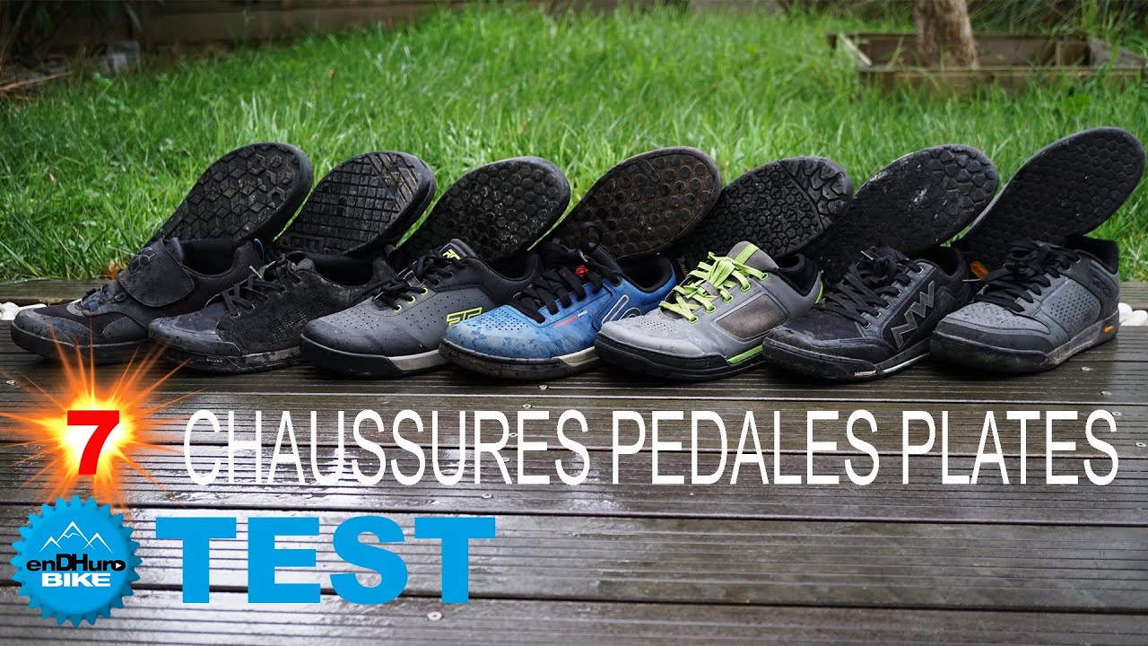 Comparatif Chaussures VTT - On a testé 7 paires de Chaussures pour Pédales Plates