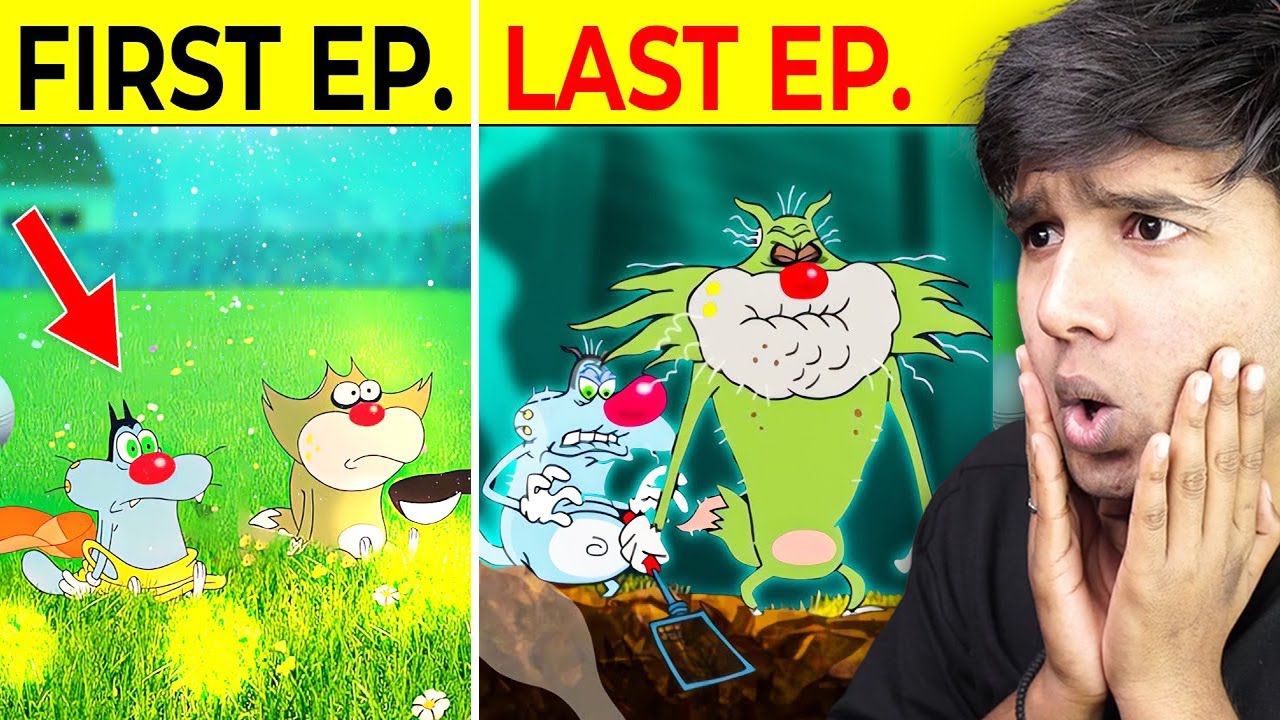 FIRST vs LAST Episodes of these Anime/Cartoon😱