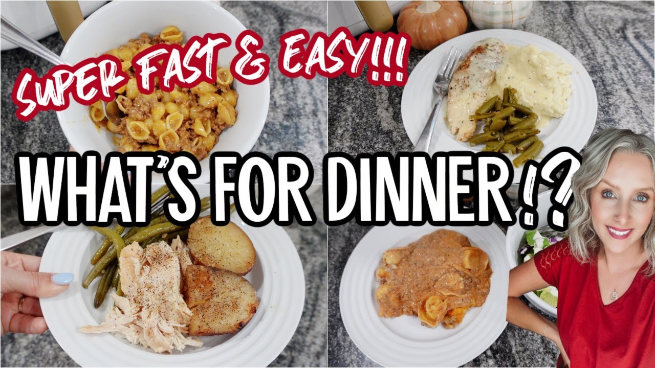 What’s for Dinner |  FAST & EASY Budget Friendly Family Meal Ideas| Cooking With Jessi
