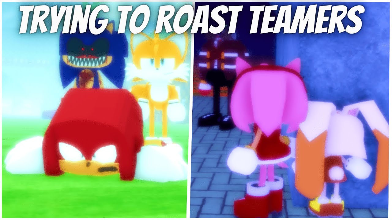 Trying To Roast Teamers!! | Sonic.EXE: The Disaster