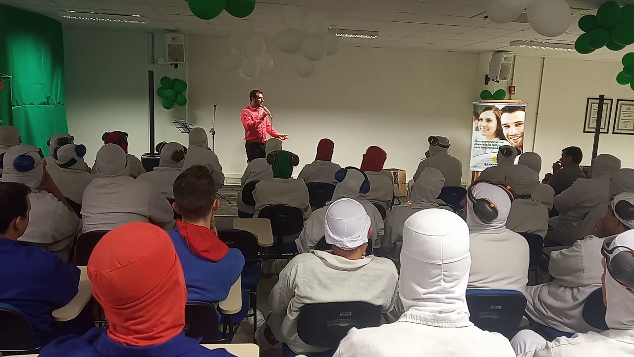 Sobre excesso de confiança - Segurança do Trabalho Palestra-Show