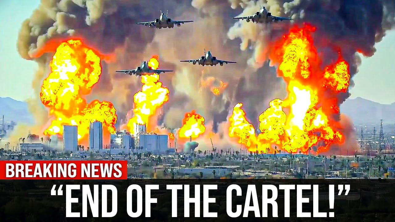 12 U.S. Fighter Jets Strike at Once -  Cartel Drug Lab Didn't See It Coming