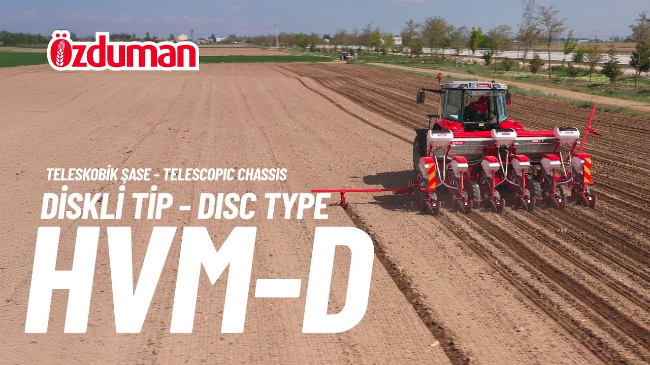 TELESKOBİK ŞASE PNÖMATİK HAVALI MİBZER (DİSKLİ) HASSAS EKİM MAKİNESİ - PNEUMATIC PLANTER DISC TYPE