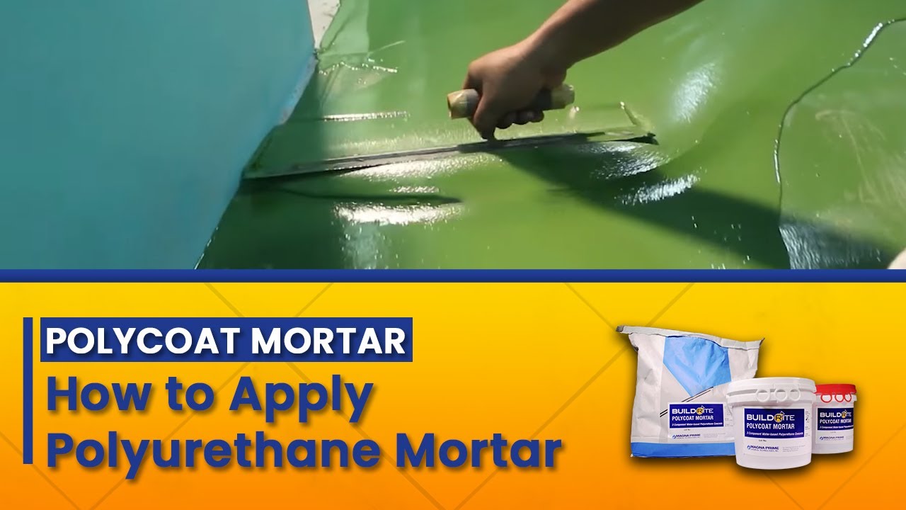 Polycoat Mortar: How to Apply a Hygienic and Non-Slip Floor