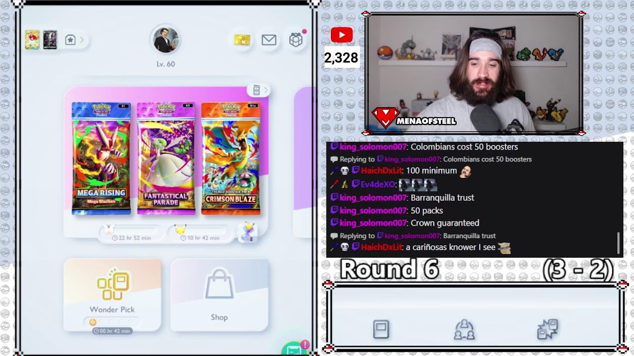 (Short Stream) Playing in Luchien's Tourney with Snow's Charizard! - Pokemon TCG Pocket