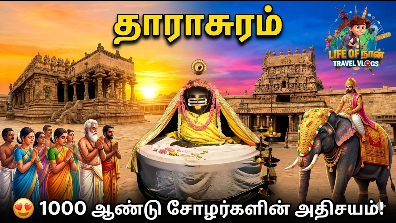 😱 1000 வருட சோழர் அதிசயம்! | Darasuram Airavatesvara Temple UNESCO Heritage History 🔥