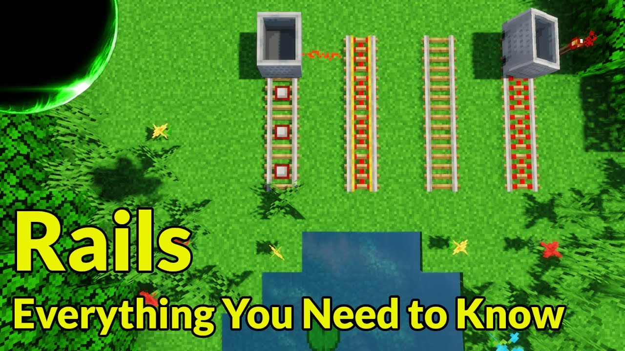 Rails: Everything You Need to Know (1.21.11 & Down) | Minecraft Redstone Engineering Tutorial