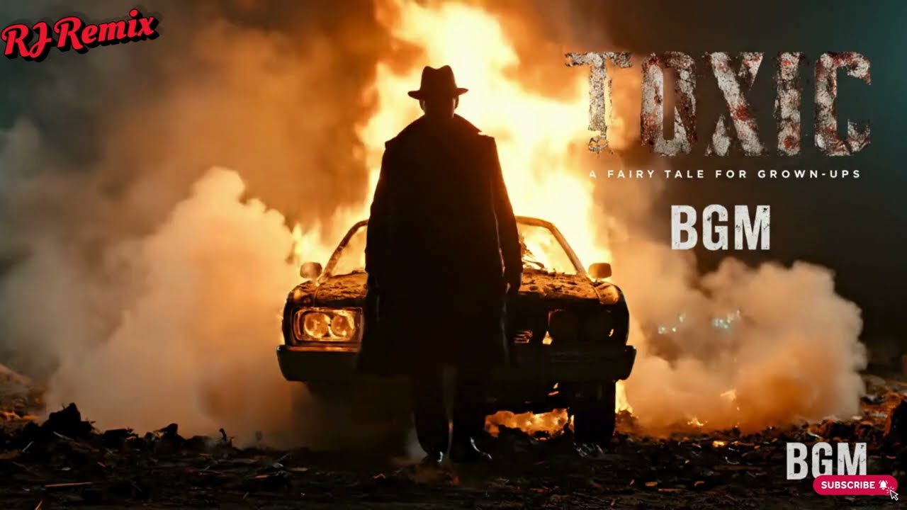 TOXIC Movie BGM | Yash | RJremix | Retro Gangster Theme (Official Vibe)