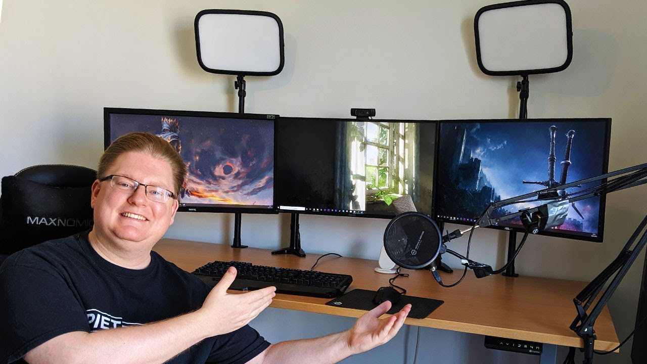 Mein Schreibtisch-Setup & Kabel-Management