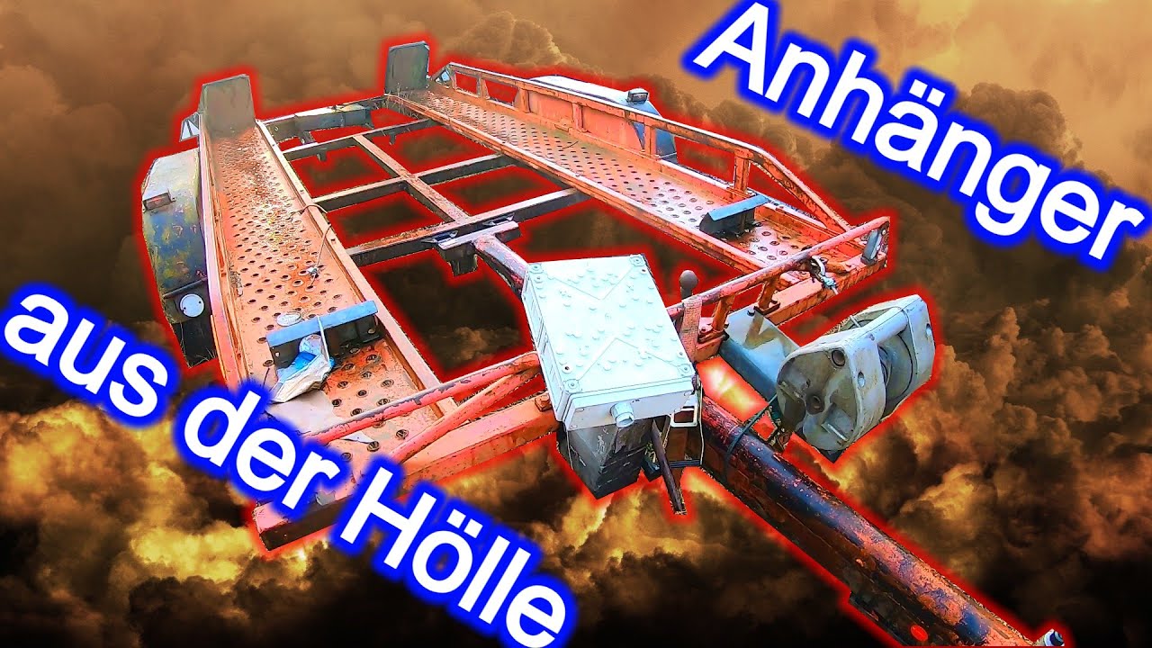 Der Albtraum vom eigenen Autotrailer (Katastrophe)