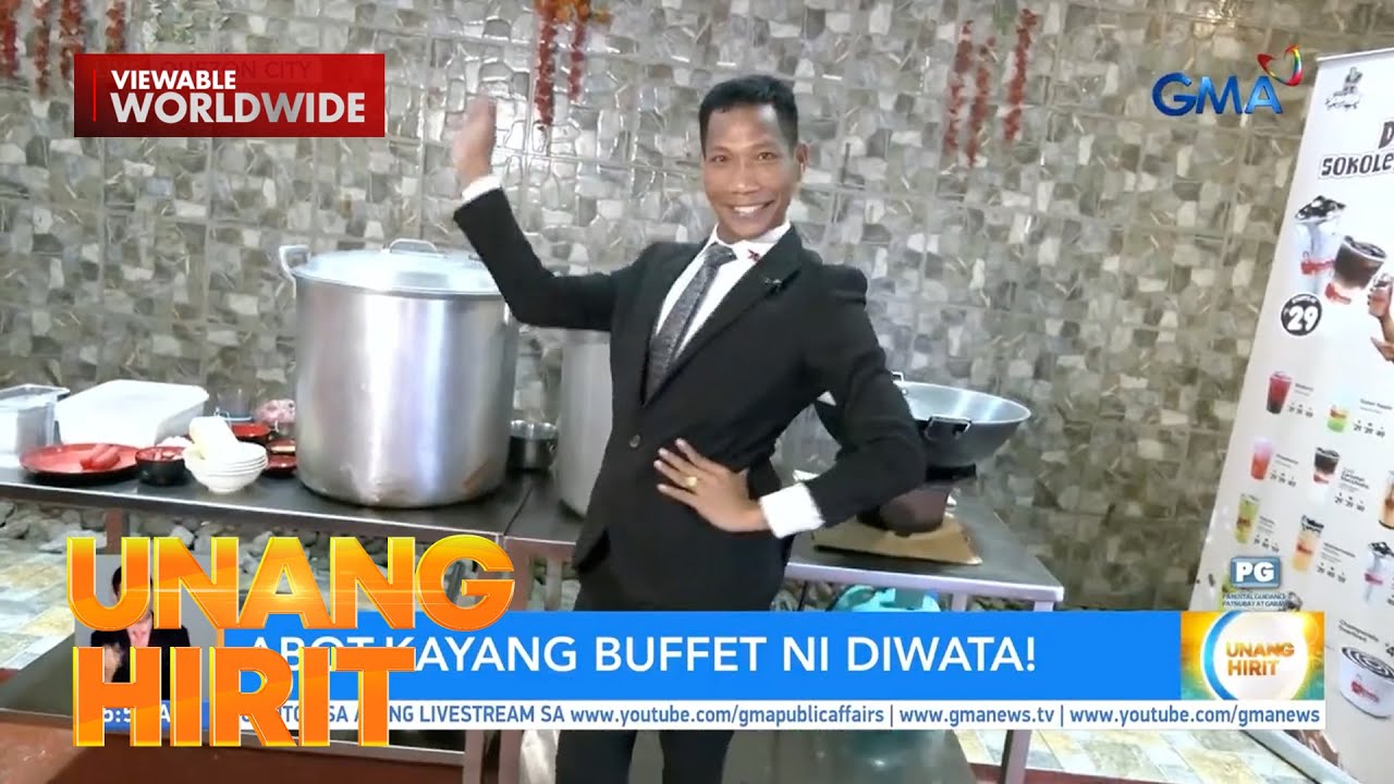 Abot-kayang buffet ni Diwata, 169 pesos lang?! | Unang Hirit