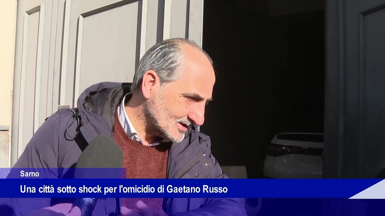 Sarno sotto shock per l'omicidio di Gaetano Russo