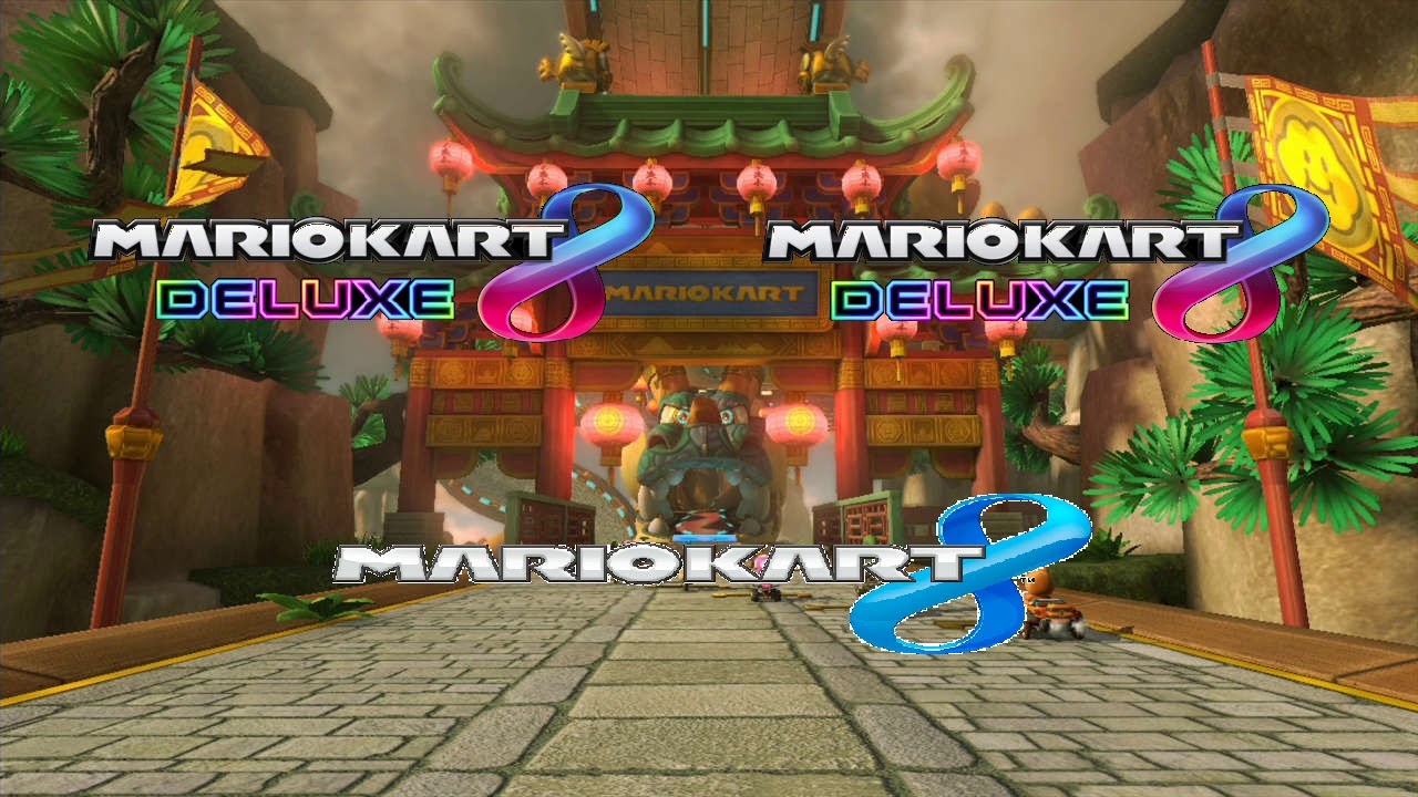 Mario Kart 8 - Dragon Driftway Mashup