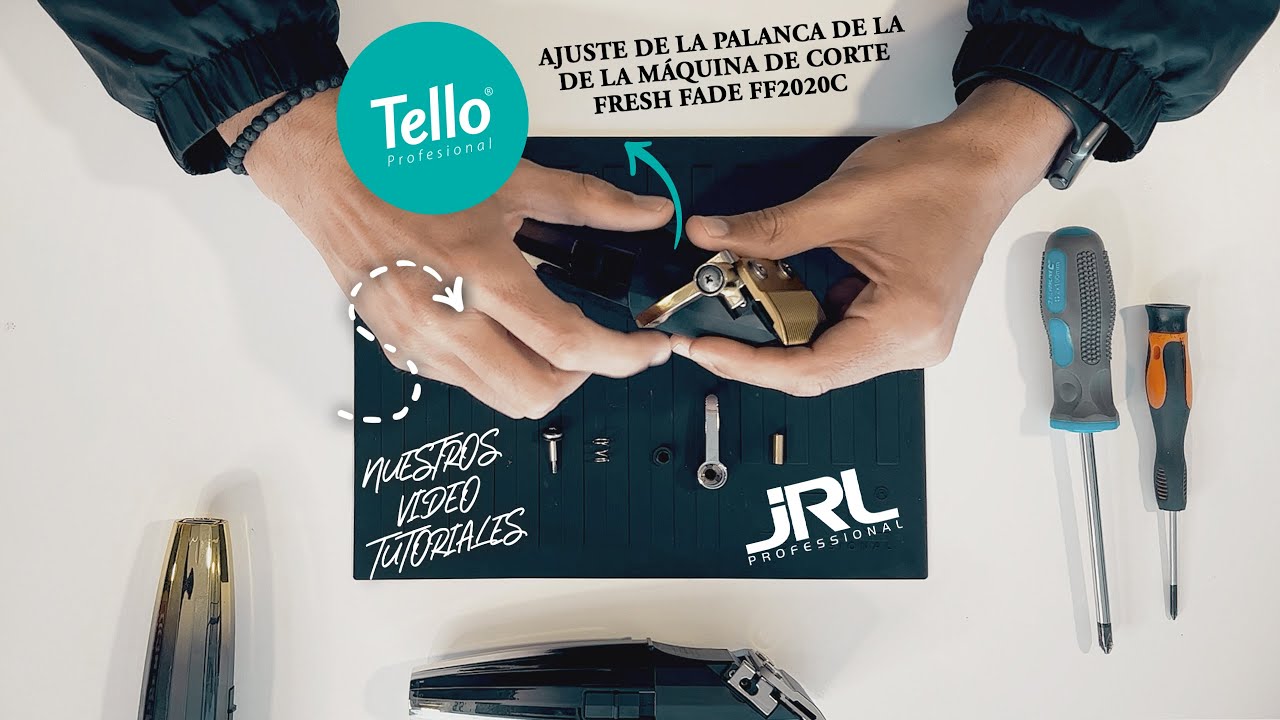 🔥JRL CLIPPER FRESH FADE MONTAJE DE LA PALANCA LATERAL. 🔥