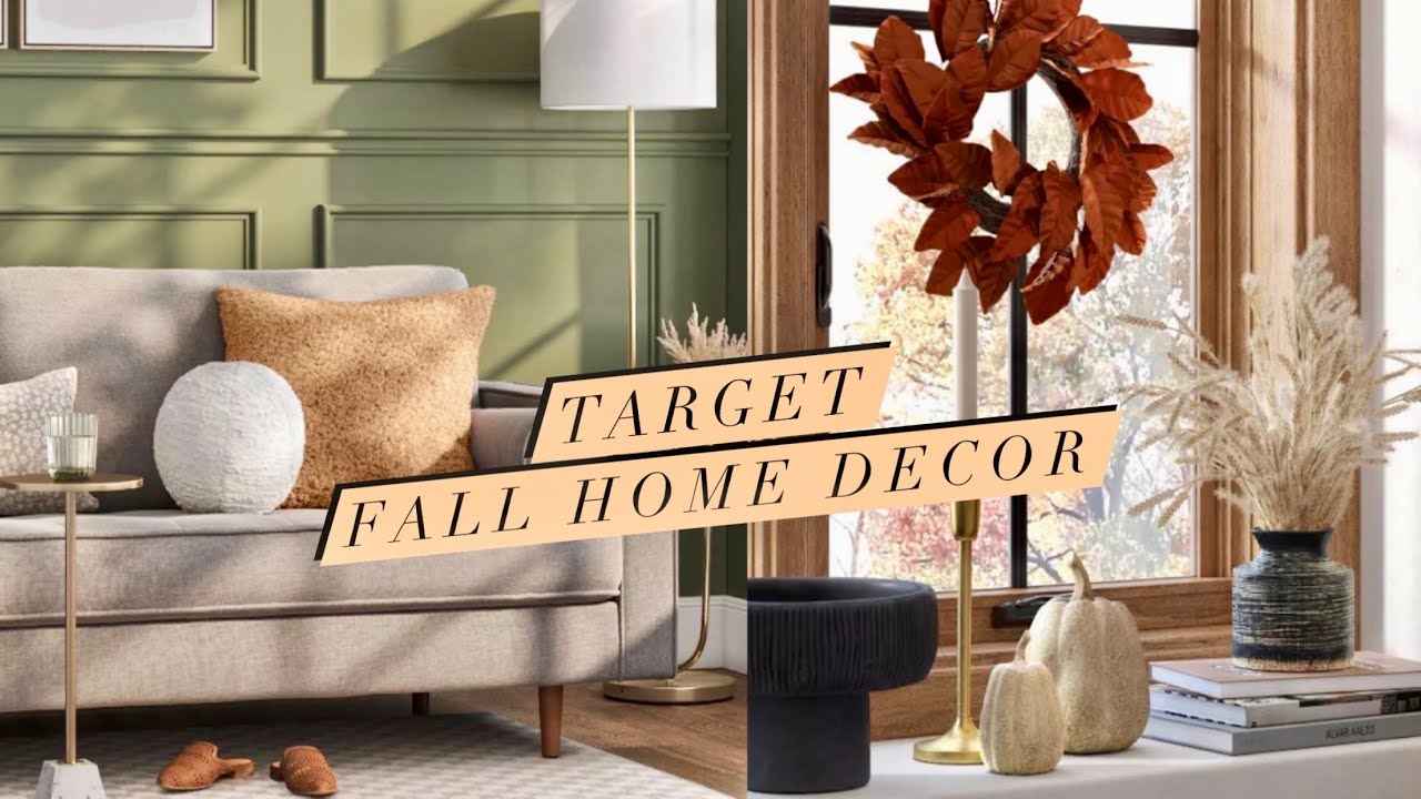 TARGET NEW FALL DECOR || STUDIO MCGEE * HEARTH & HAND * THRESHOLD