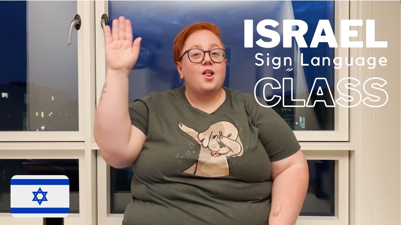 Learn ISRAELI Sign Language with Eti! | Online Class on InterSign University