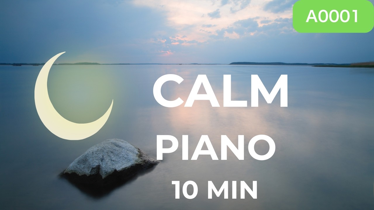 Calm Piano Music | 10 Min Loop | 風が止まった瞬間に_The Moment the Wind Stopped | A0001
