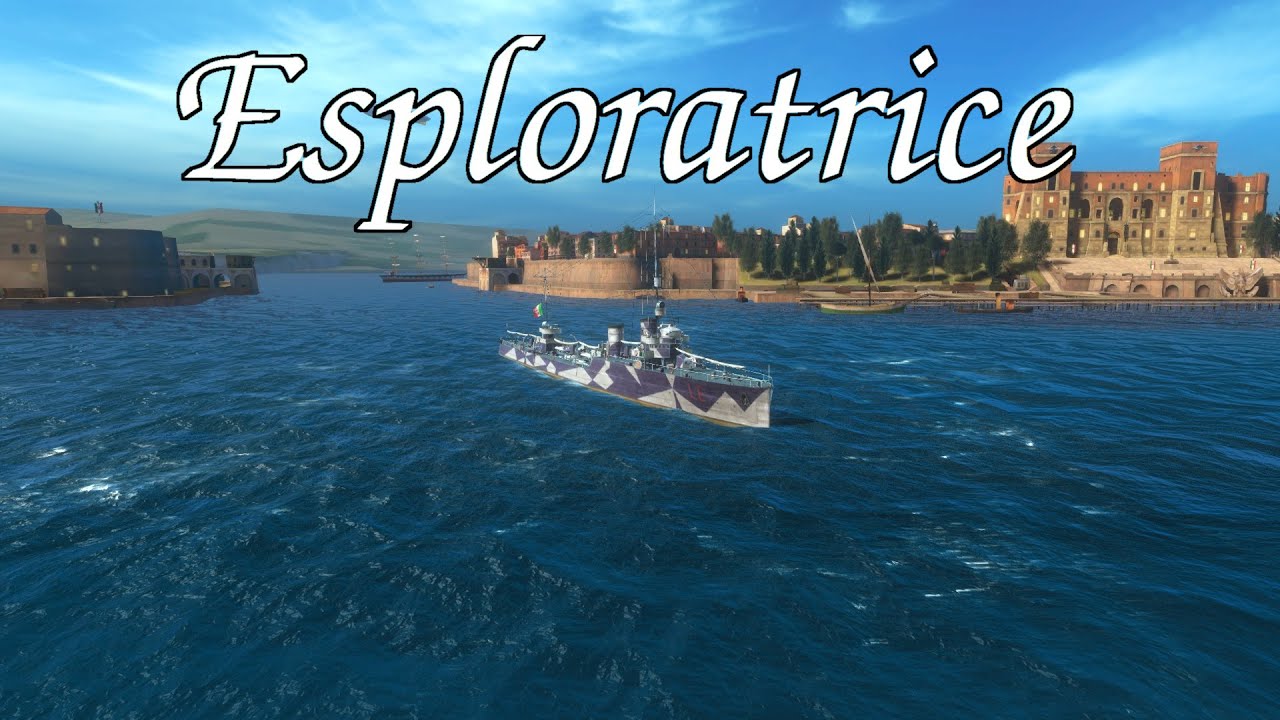 World of Warships Blitz - Italian destroyer 