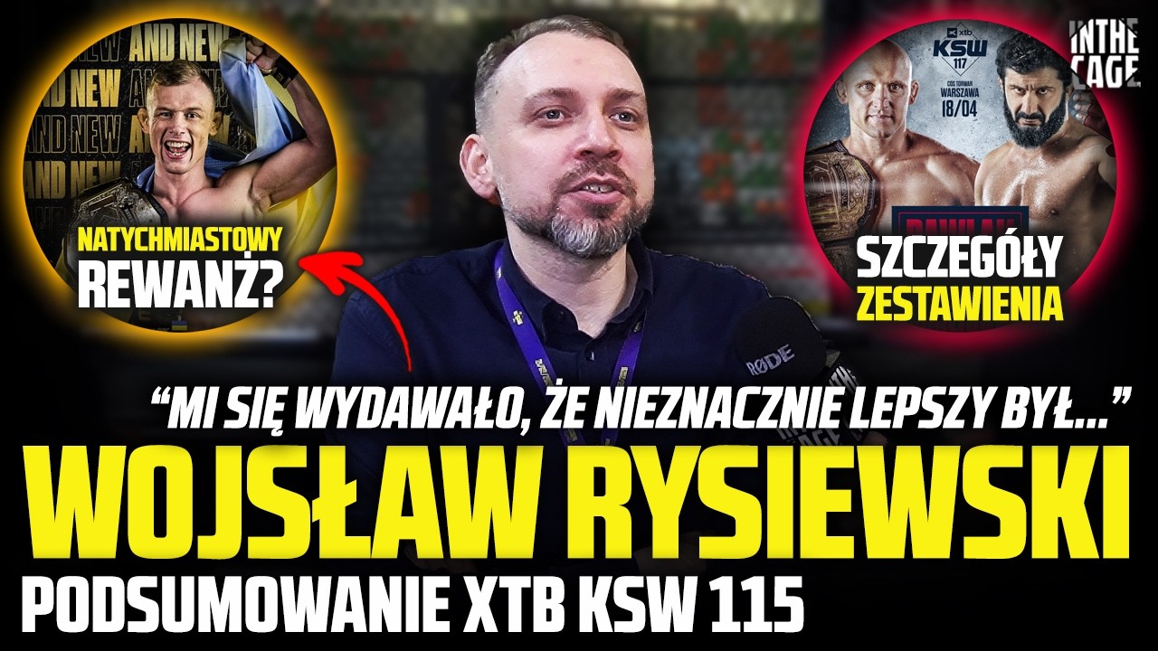 Wojsław RYSIEWSKI - PRZYBYSZ stracił pas! Kulisy PAWLAK vs KHALIDOV | Poznaliśmy pretendent&oacute;w?