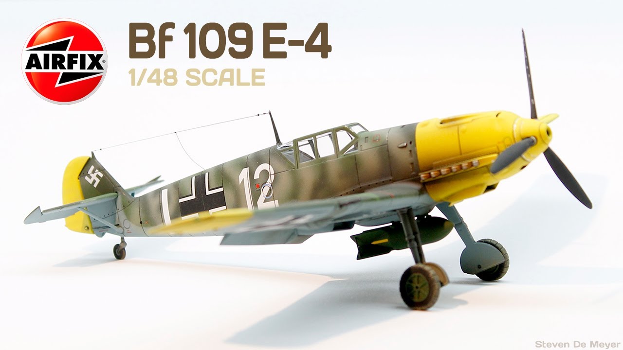 Messerschmitt Bf 109E - 1/48 - Airfix A05120A Build