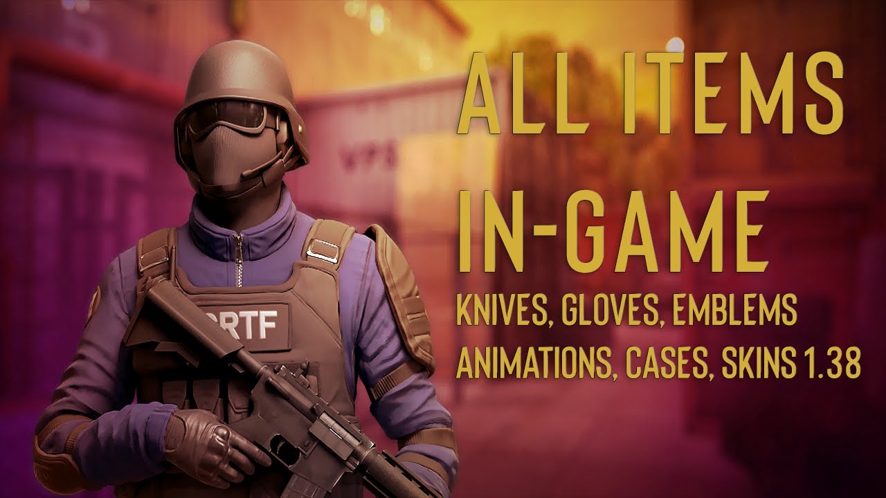 All Items in Critical Ops Unlocked | All Skins, Gloves, Knives, Animations, Cases, Emblems