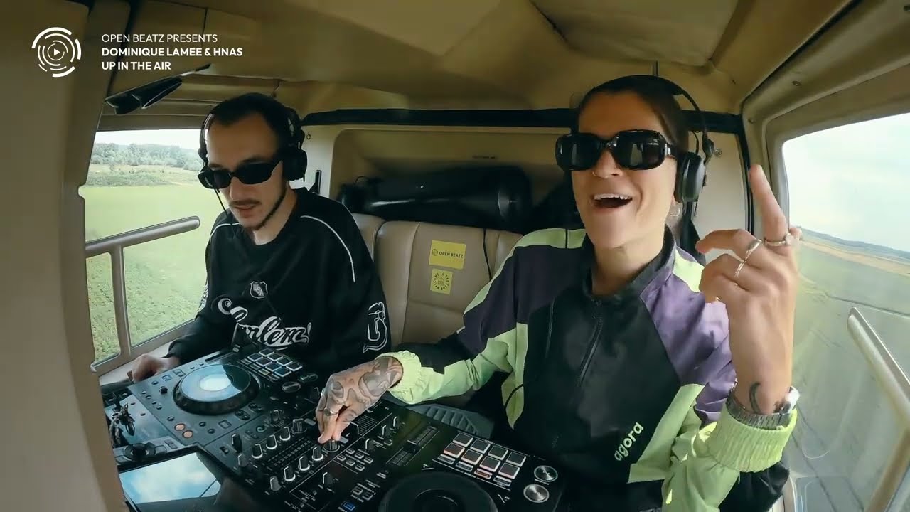 Open Beatz – Up In The Air | Liveset im Helikopter