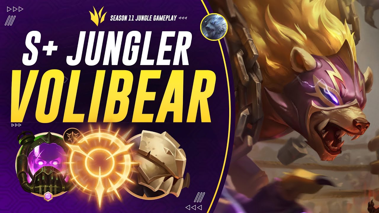 Buffed Volibear Jungle Is STRONG: How To Path & Carry! | S11 Jungle Gameplay Guide & Thor Build