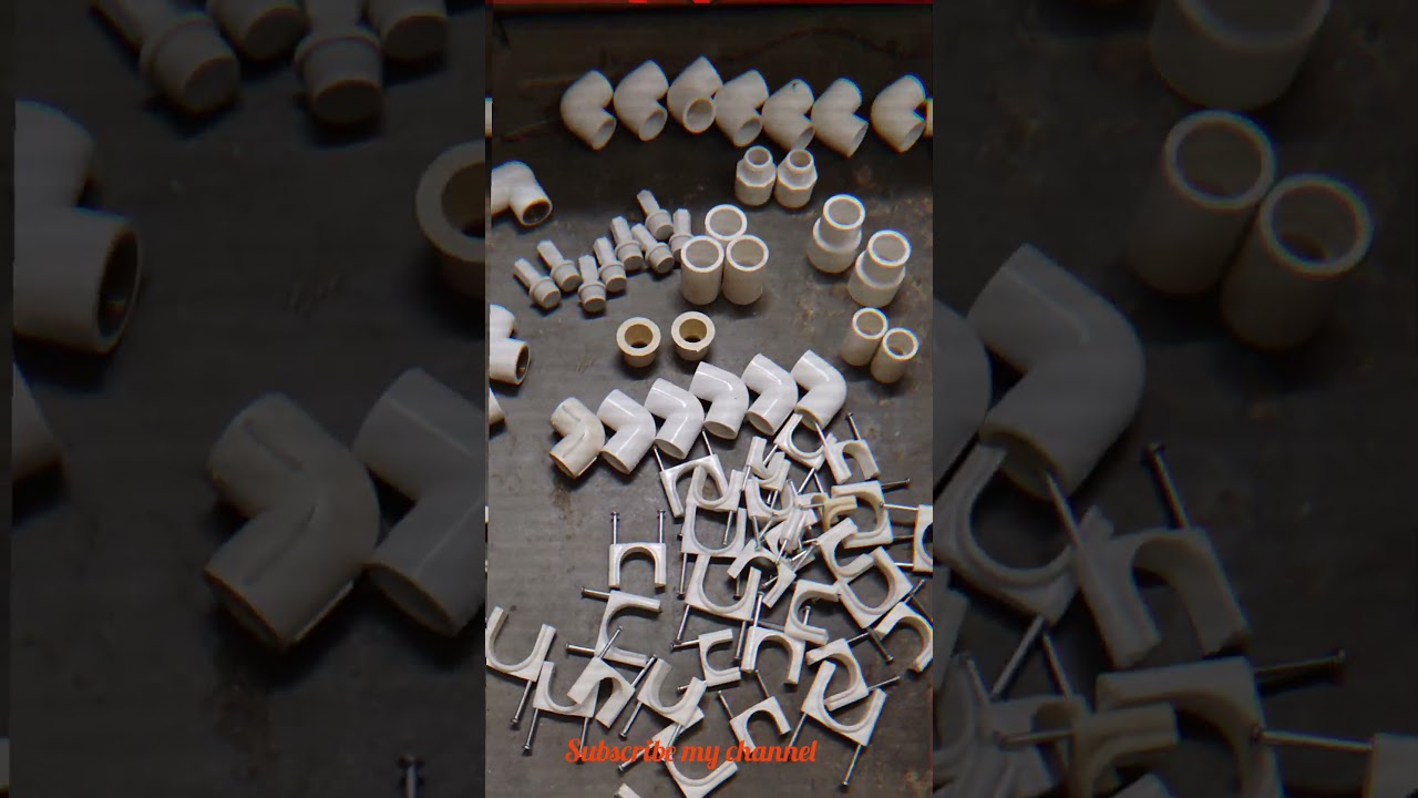 UPVC Pipe fittings materials// 