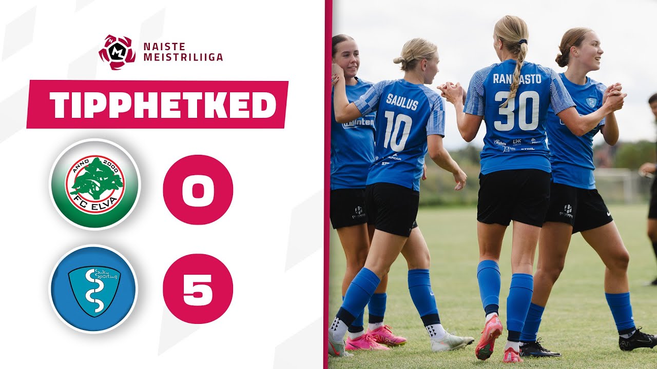 FC Elva - Saku Sporting I 0:5 I NML 18. voor I 2025