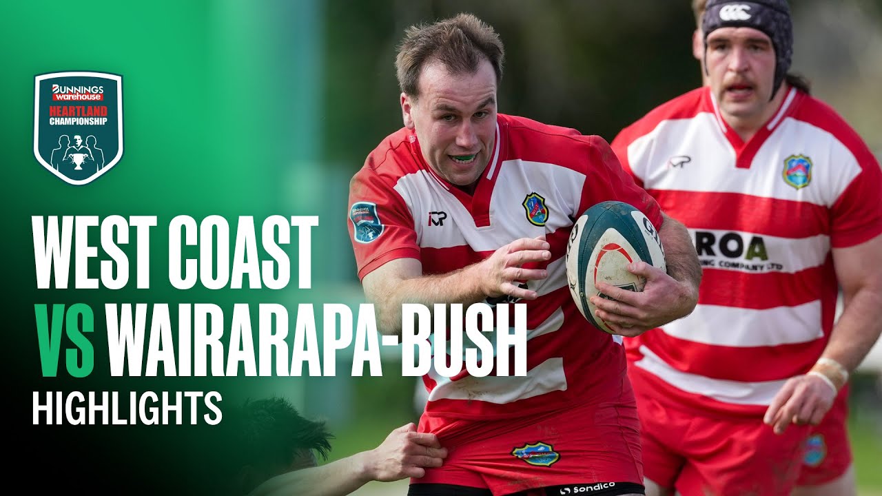 RD 4 HIGHLIGHTS: West Coast v Wairarapa-Bush (Heartland Championship 2025)