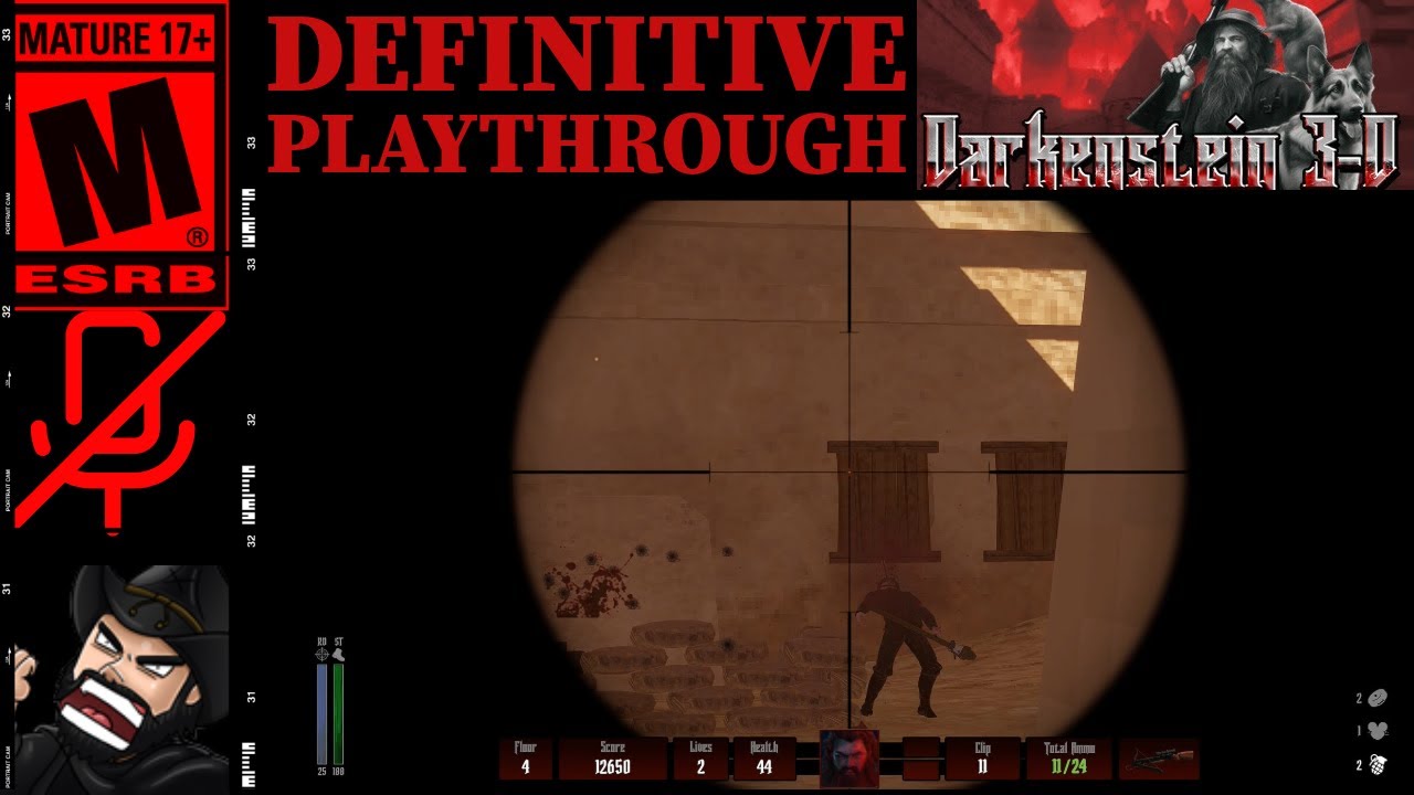 DARKENSTEIN 3D  by Rowye - Full Play (NO Commentary) One of the Best Wolfenstein Inspired Games Yet!