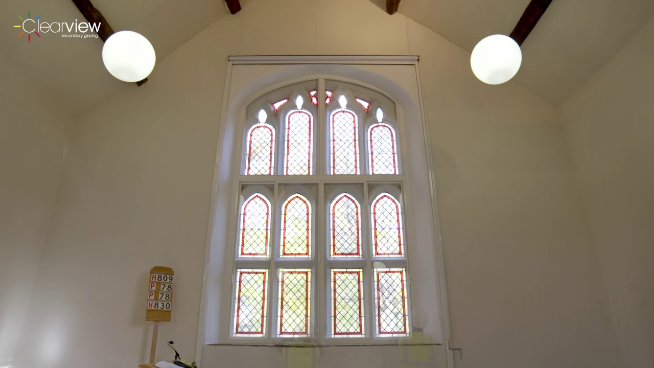 Secondary Glazing Case Study - Sheffield Presbyterian Church