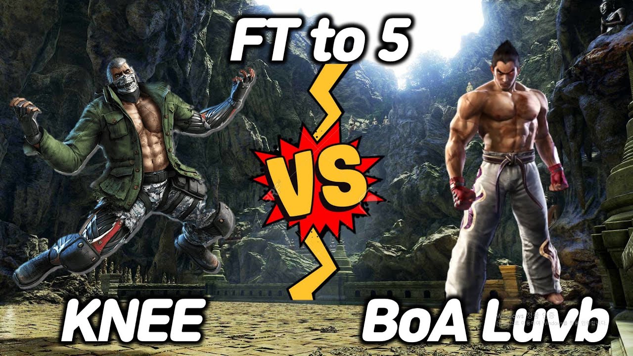 [TEKKEN 7] KNEE(Bryan) vs BoA Luvb (Kazuya)