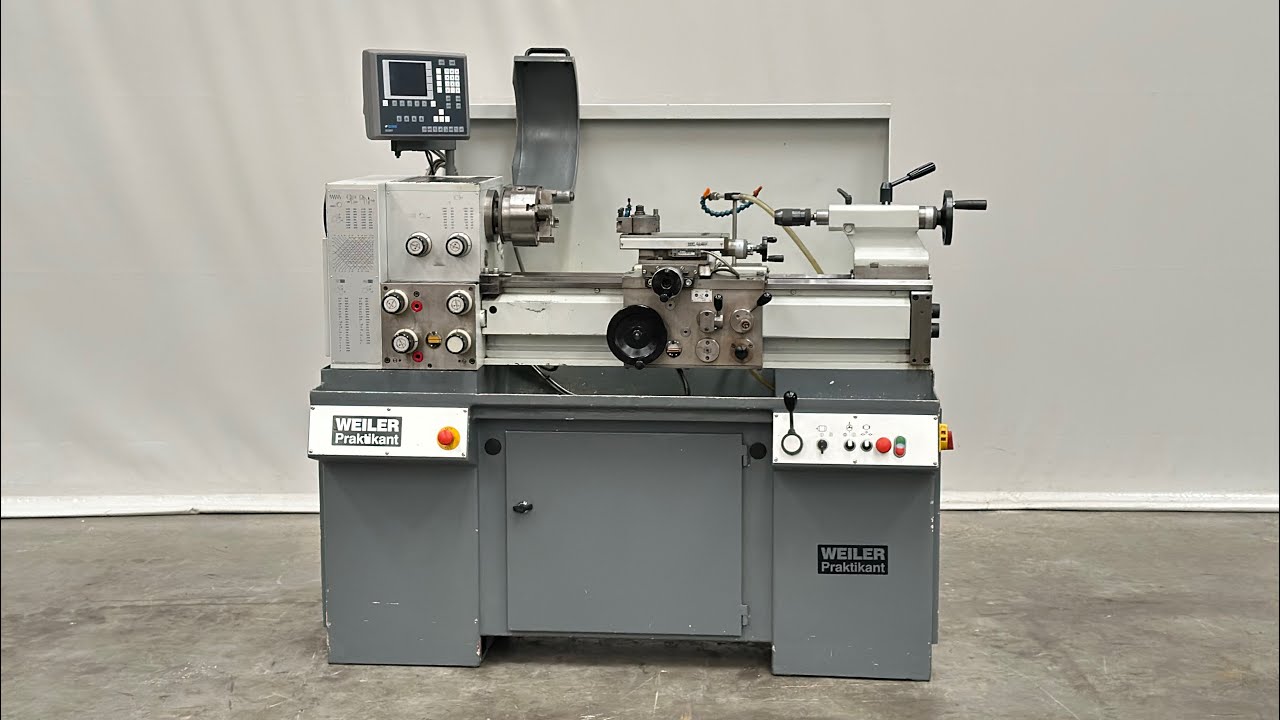 Weiler Praktikant (D1000) Center lathe, centerdraaibank, Spitzendrehbank