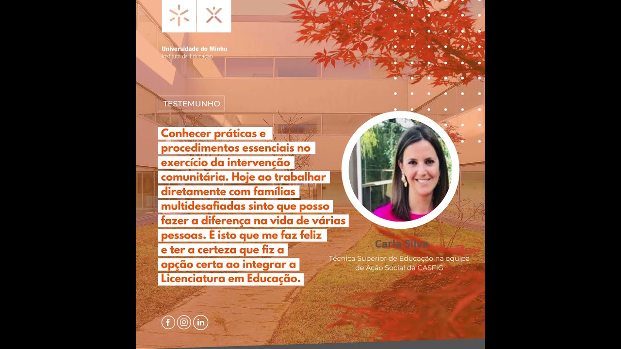 Porque Escolher a Licenciatura em Educação no IE UMinho