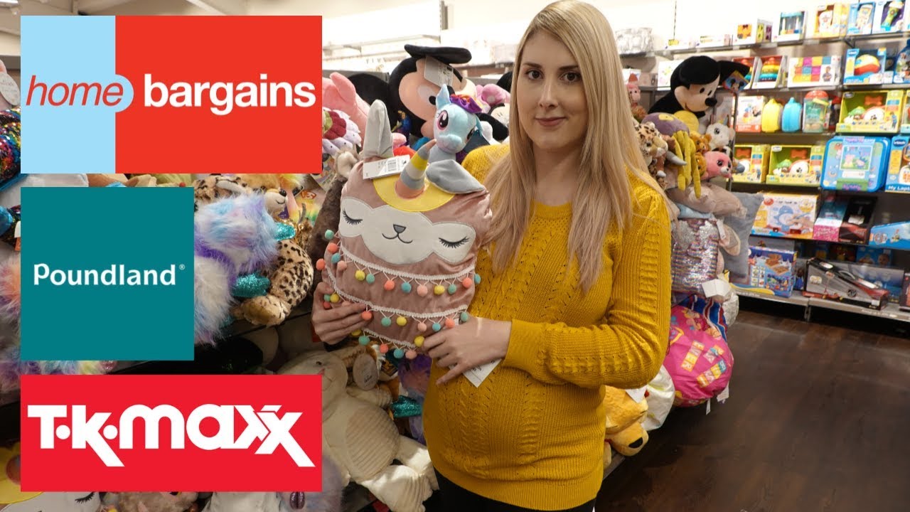 HOME BARGAINS POUNDLAND AND TK MAXX OCTOBER 2019