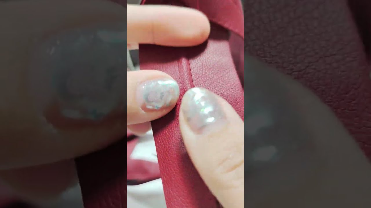 Tips Coser a maquina Cuerina o cuero sintético