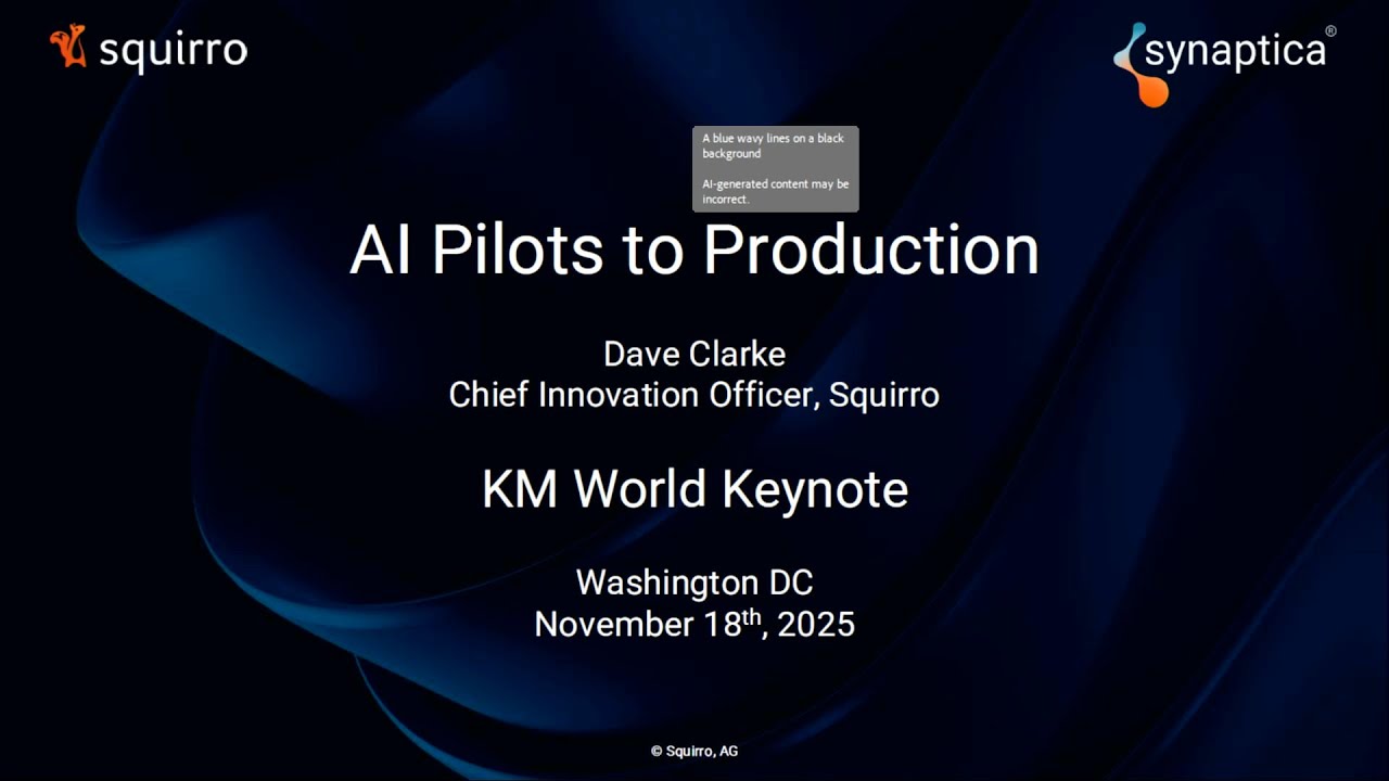 Keynote: From Pilot to Production: Enterprise Autonomization