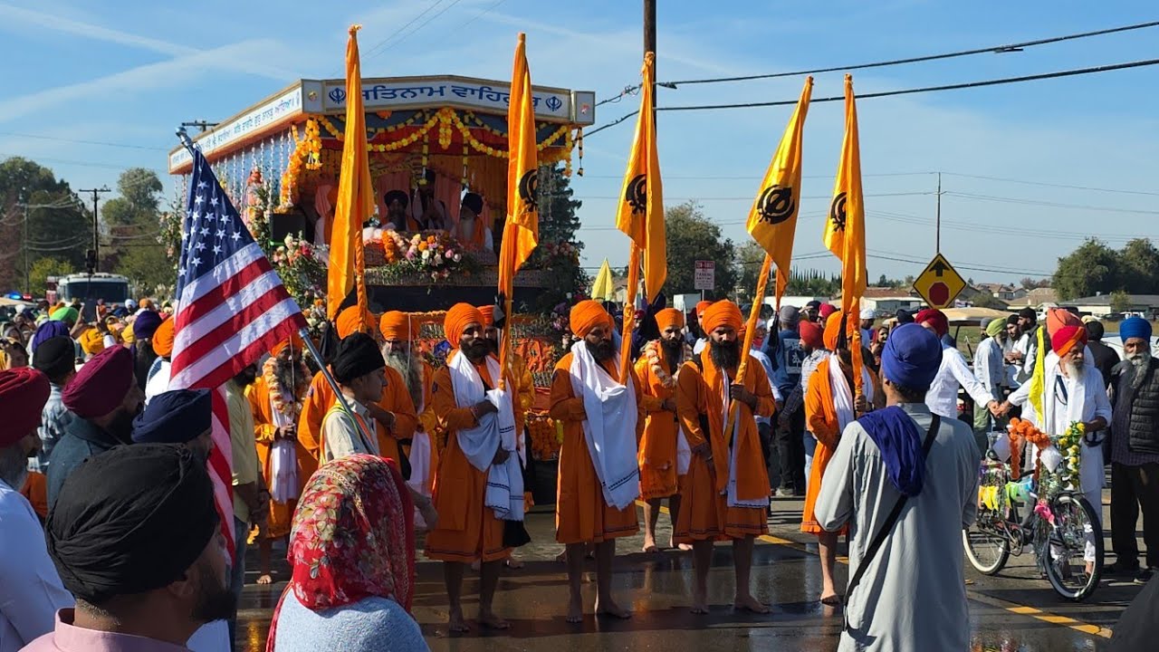 Nagar kirtan 2025, Manteca, CA 🇺🇸 